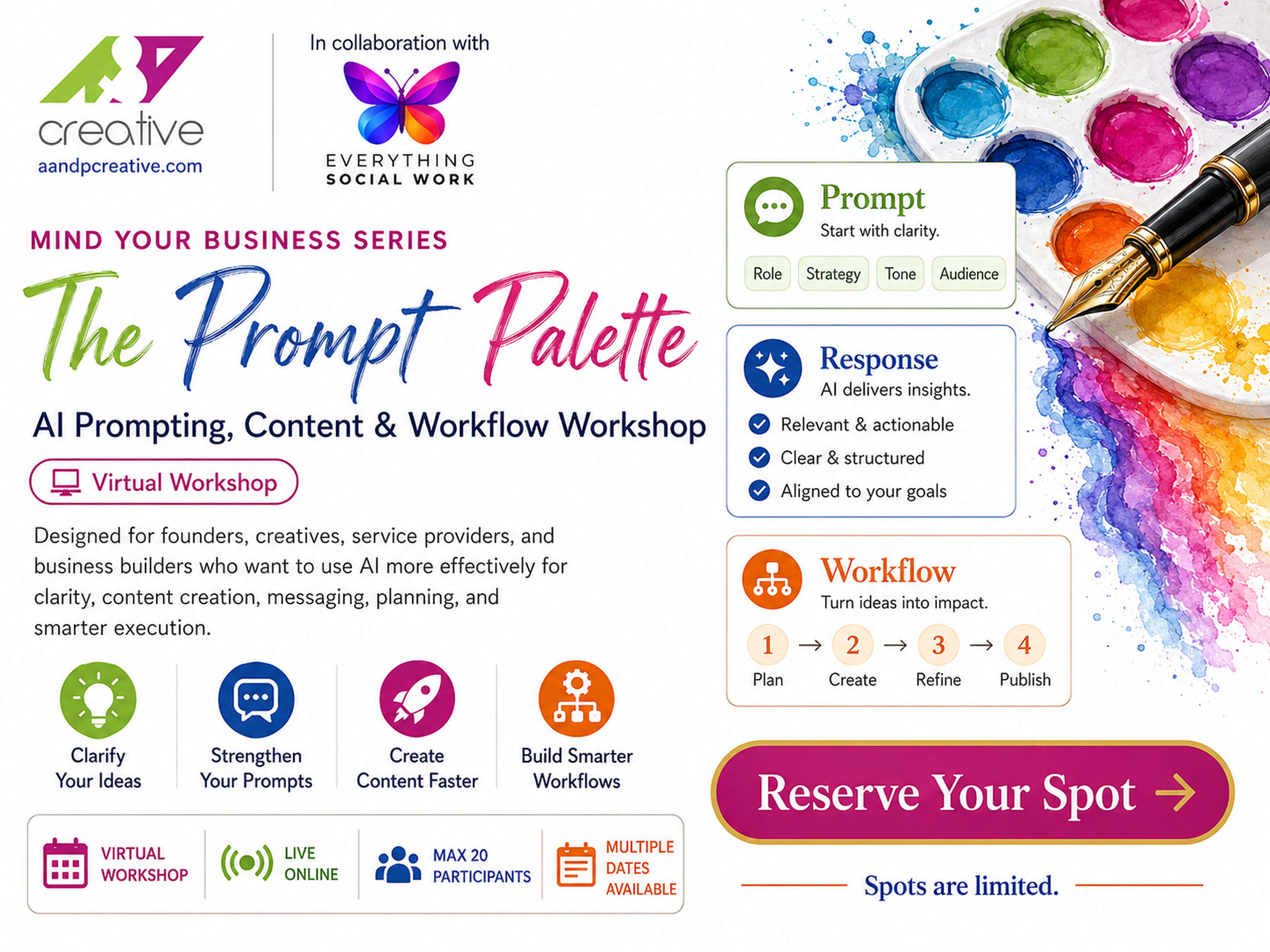 Mind Your Business: The Prompt Palette, June 2