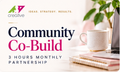 A&P Creative Community Co-Build 300 DPI branded service banner